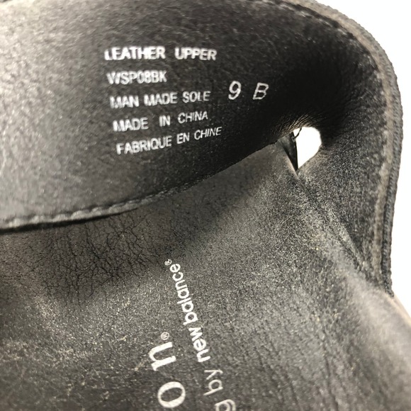 Aravon Black Strappy Women's Comfort Slide On Sandals 9B - Picture 6 of 8